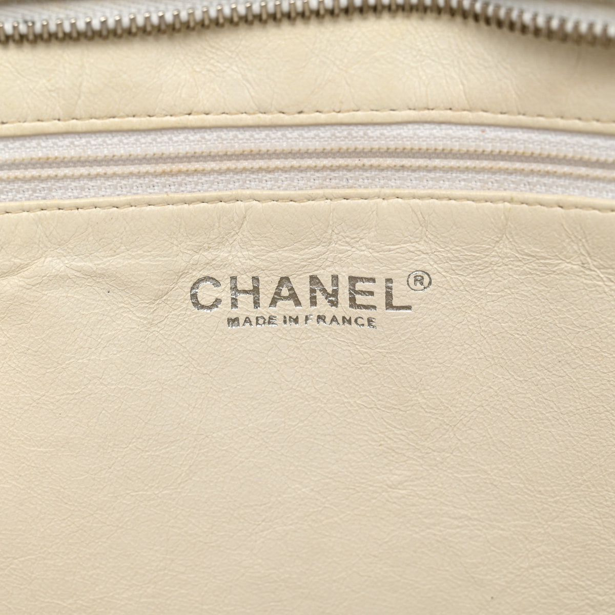 Chanel Canvas Quilted Sport Shoulder Bag Grey White 6 of 15