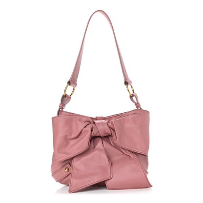 Saint Laurent Chevre Bow Handbag 1 of 14