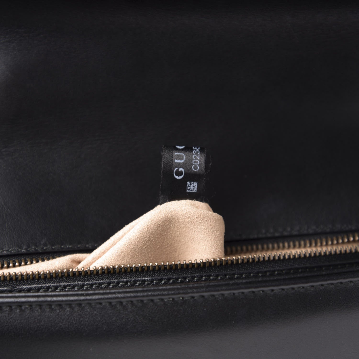 Gucci Calfskin Matelasse Small GG Marmont Top Handle Shoulder Bag Black 8 of 11