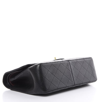 Chanel Caviar Quilted Jumbo Double Flap Black 4 of 11