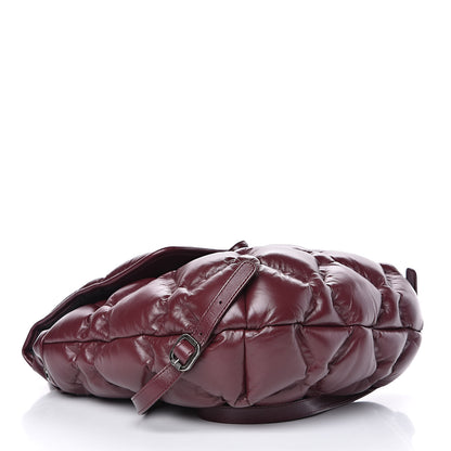 Chanel Calfskin Quilted Chesterfield Backpack Burgundy 4 of 14