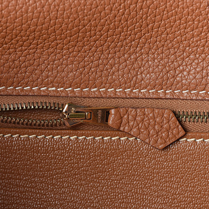 Hermes Togo Kelly Retourne 35 Gold 18 of 33