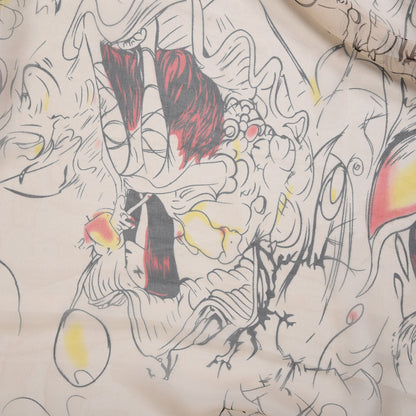 Prada X JAMES JEAN Silk Fairy Fairies Scarf 11 of 12