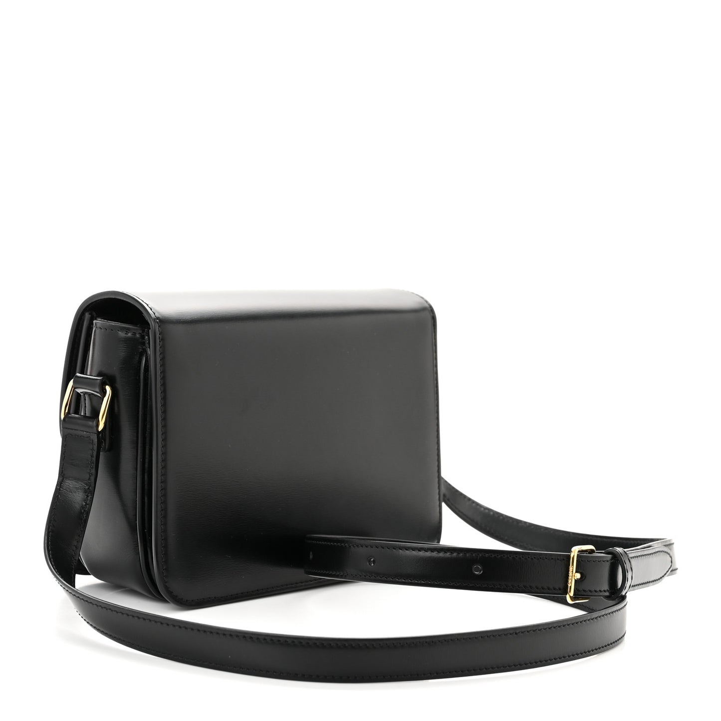Shiny Calfskin Teen Triomphe Black