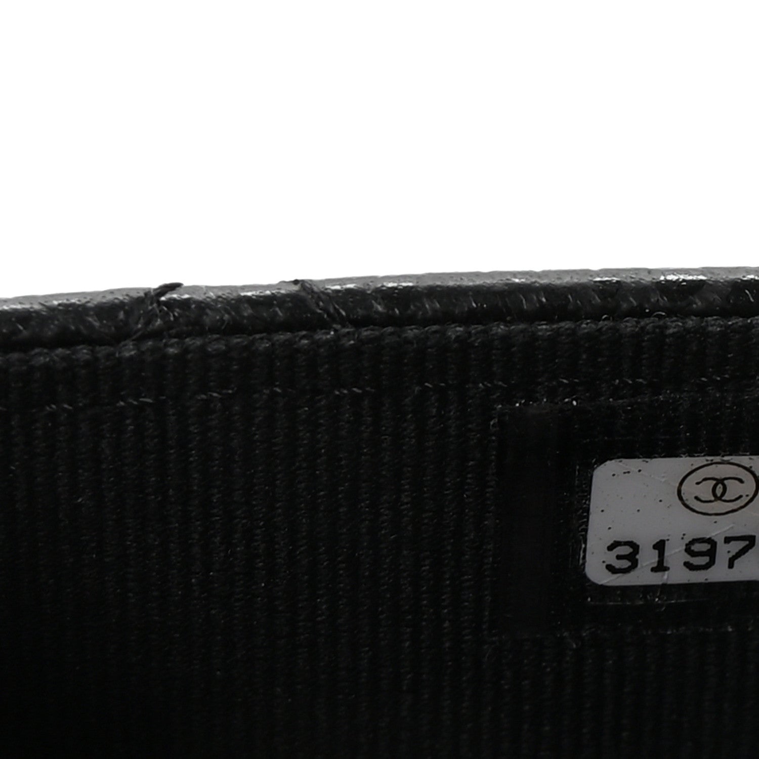 Chanel Caviar Quilted Flap Card Holder Wallet Black 8 of 9