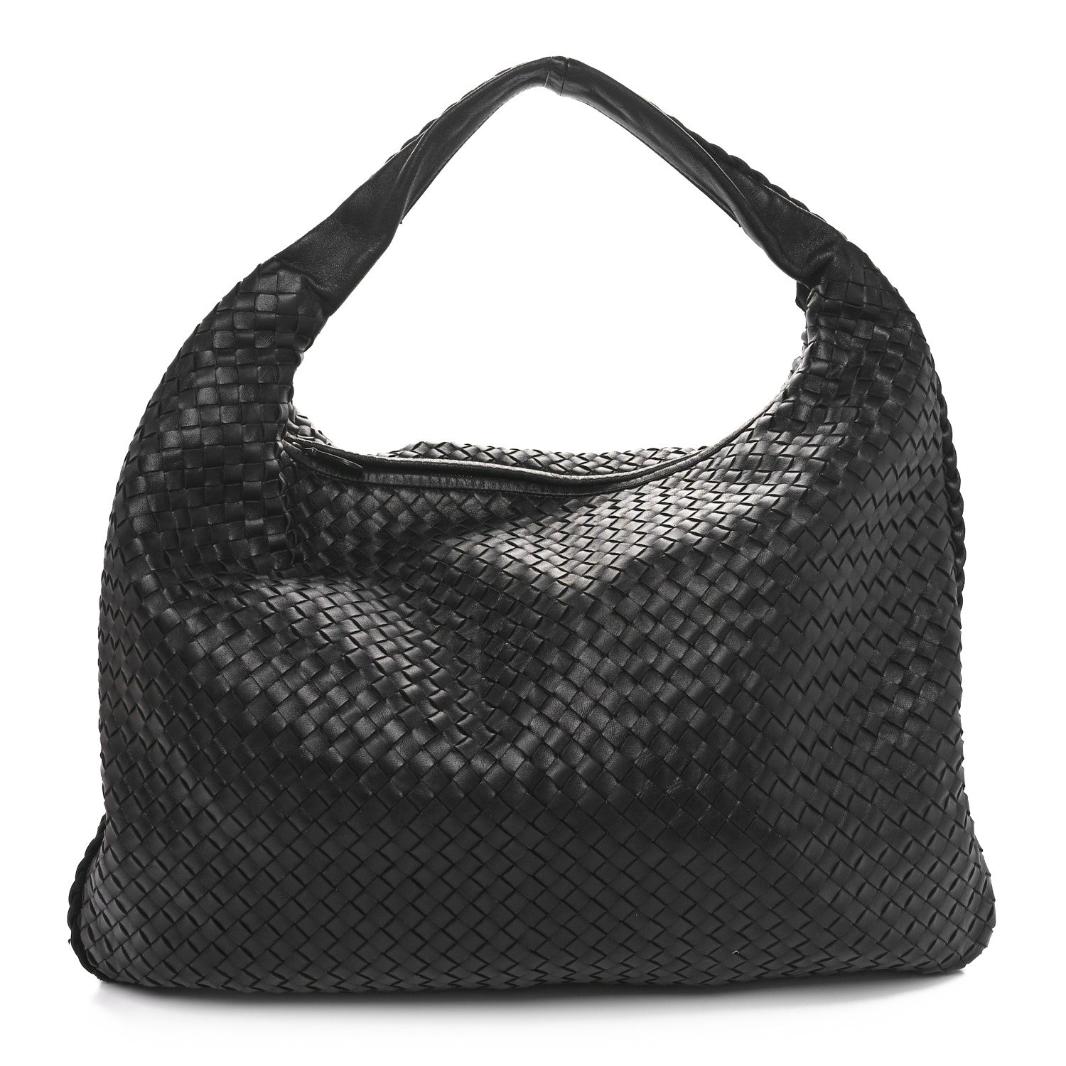 Bottega Veneta Nappa Intrecciato Maxi Veneta Hobo Black 1 of 11