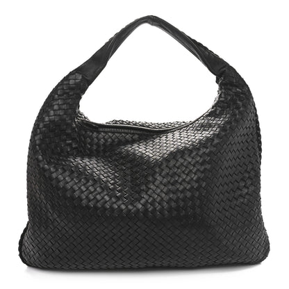 Bottega Veneta Nappa Intrecciato Maxi Veneta Hobo Black 1 of 11