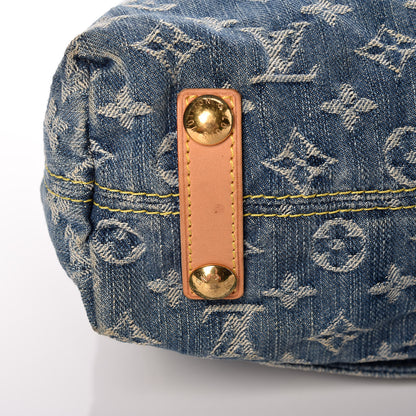 Louis Vuitton Denim Baggy GM Blue 13 of 14