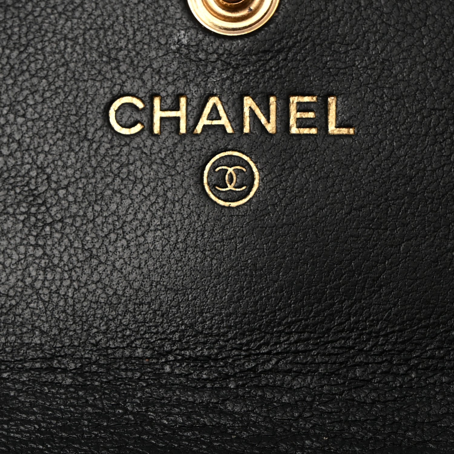 Chanel Lambskin Quilted Chanel 19 Flap Wallet Black 6 of 11