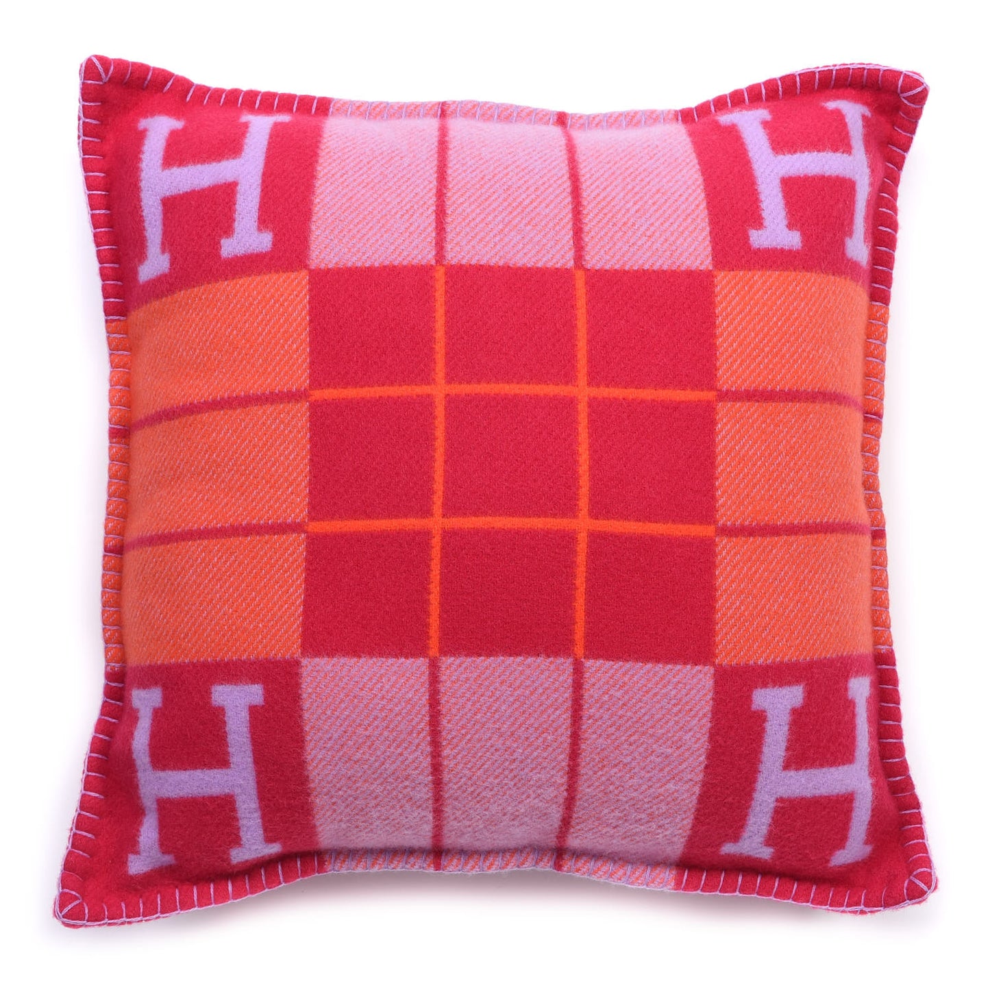 Wool Cashmere Avalon III Pillow PM Fuchsia Geranium