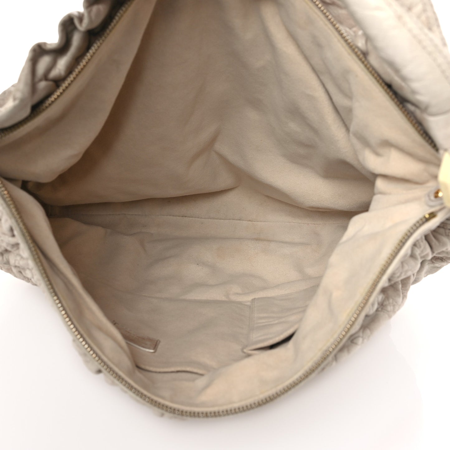 Lambskin Olympe Nimbus GM Ecru