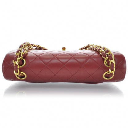 Chanel Lambskin Quilted Small Double Flap Red 5 of 9