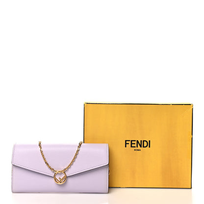 Fendi Vitello Cruise F is Fendi Continental Envelope Wallet on Chain Anemone 12 of 12