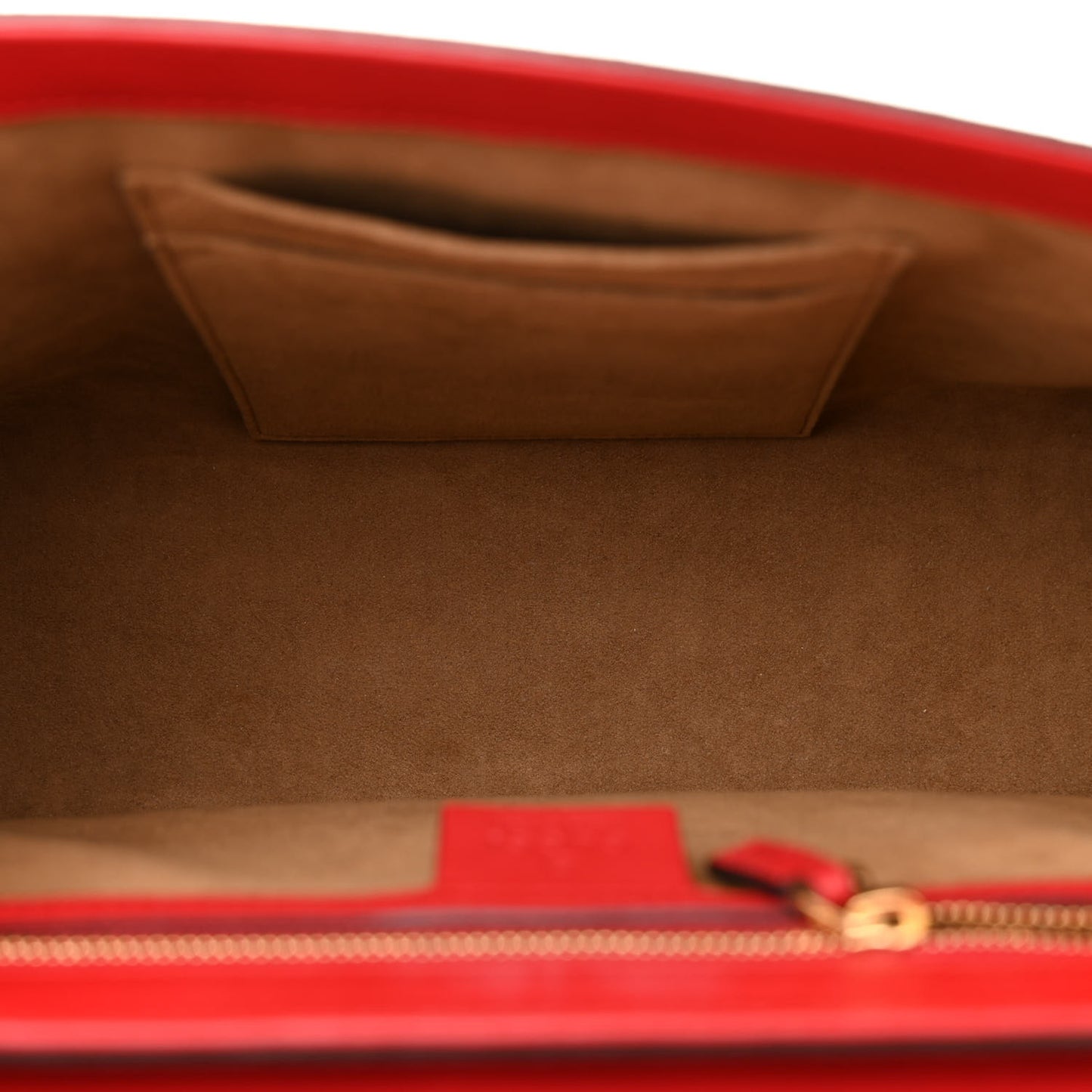 GG Supreme Monogram Calfskin Medium Padlock Shoulder Bag Beige Hibiscus Red New Rosette