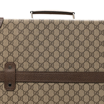 Gucci Supreme Monogram Medium Globe-Trotter Suitcase Brown 6 of 17