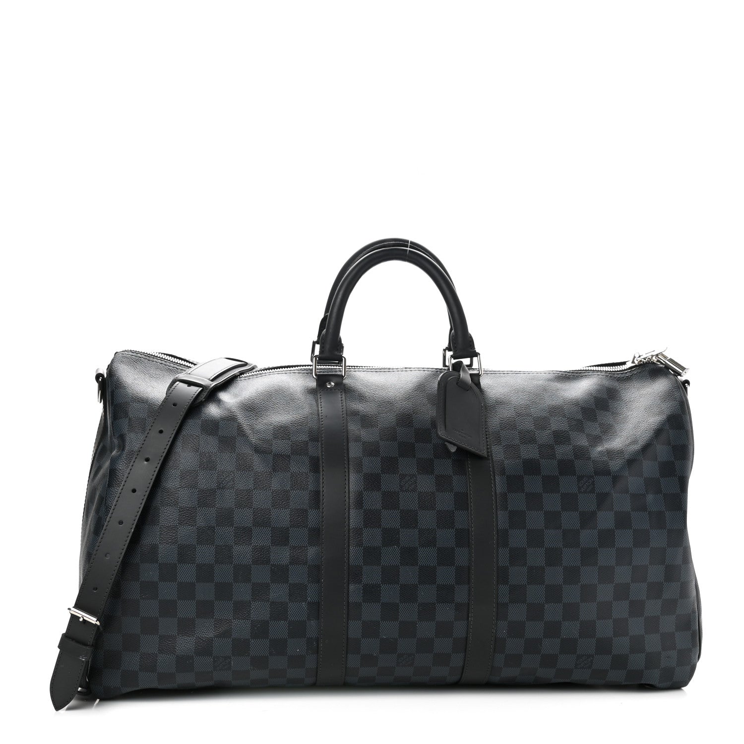 Louis Vuitton Damier Cobalt Keepall Bandouliere 55 1 of 10