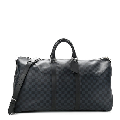 Louis Vuitton Damier Cobalt Keepall Bandouliere 55 1 of 10