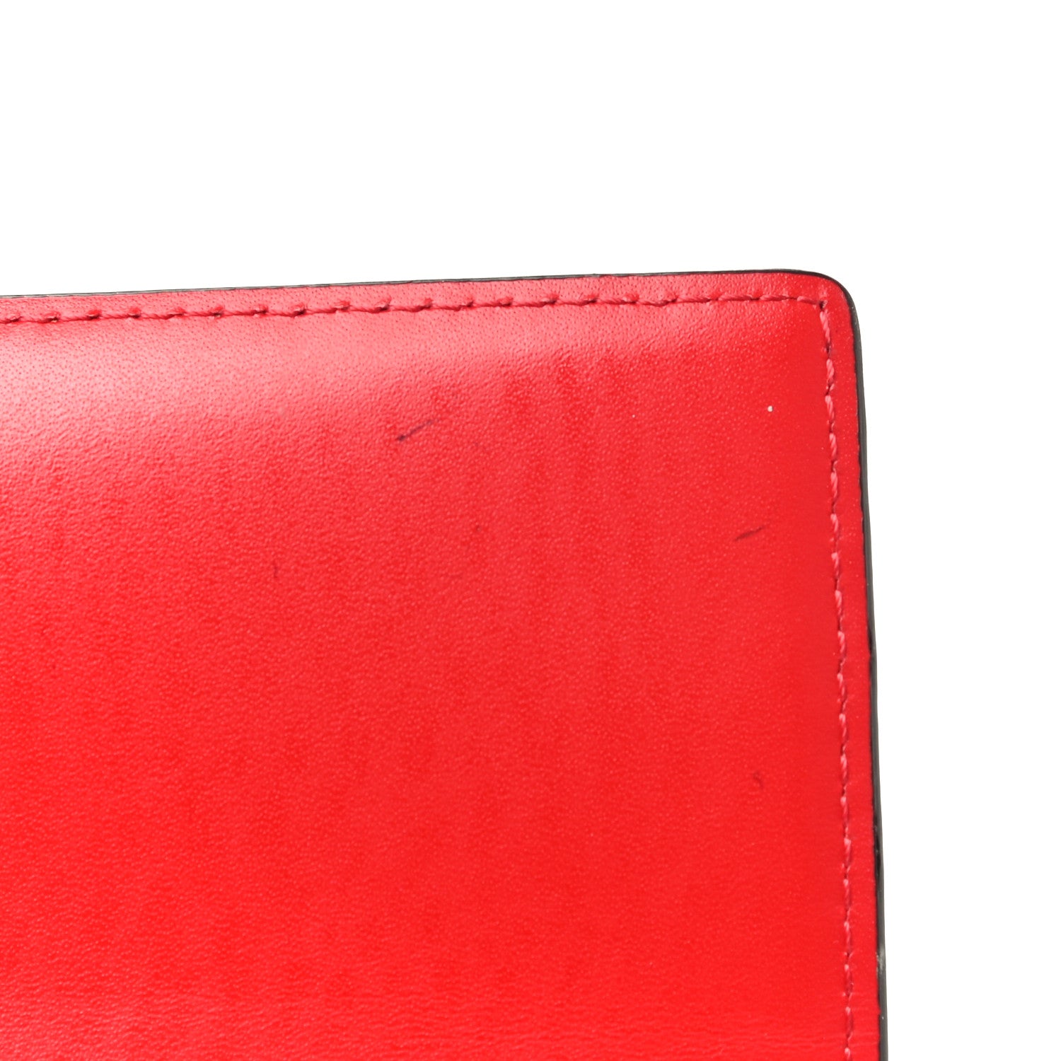 MCM Visetos Continental Flap Wallet Cognac Red 13 of 18