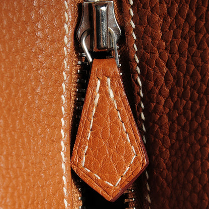 Hermes Taurillon Clemence Sac Goodnews PM Gold 10 of 13