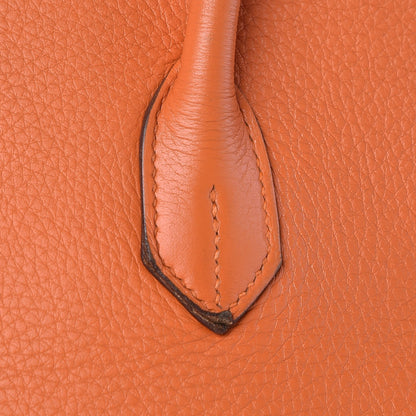 Hermes Togo Birkin 35 Orange 32 of 41