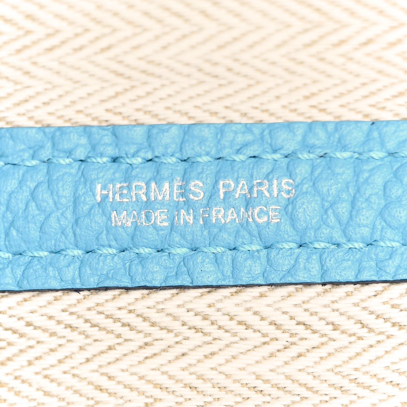 Hermes Vache Country Garden Party 36 MM Bleu du Nord 6 of 8