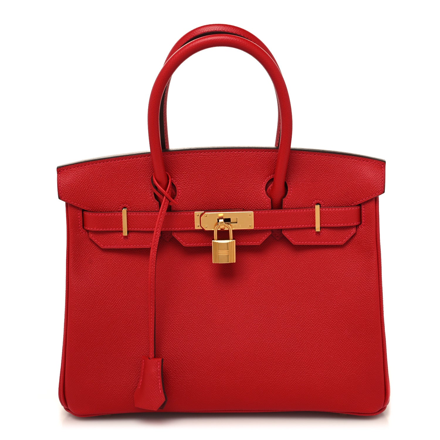 Hermes Epsom Birkin 30 Rouge Casaque 1 of 12