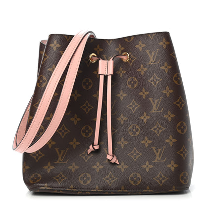 Louis Vuitton Monogram Neonoe MM Rose Poudre 1 of 8