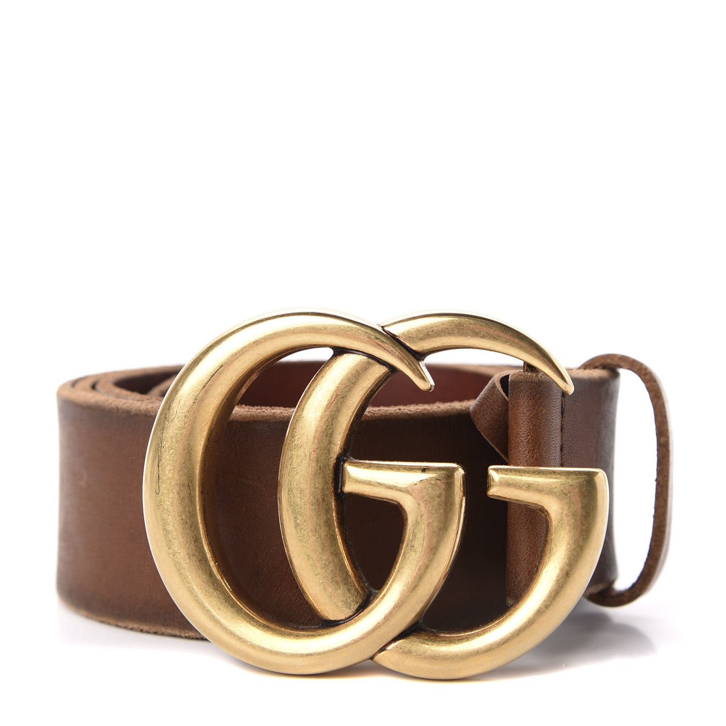 Faded Calfskin Double G 40mm Belt 85 34 Cuir