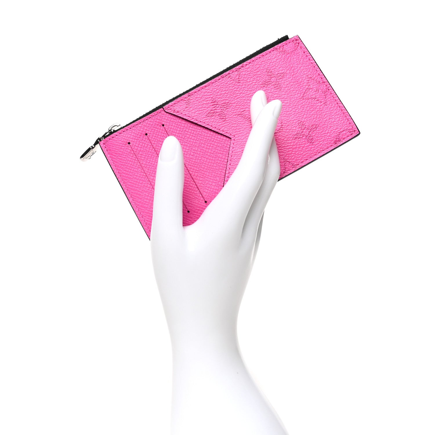 Louis Vuitton Taigarama Coin Card Holder Fuchsia 2 of 6