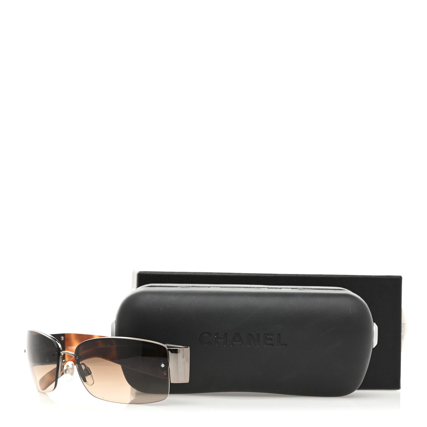 Crystal CC Sunglasses 4117-B Tortoise