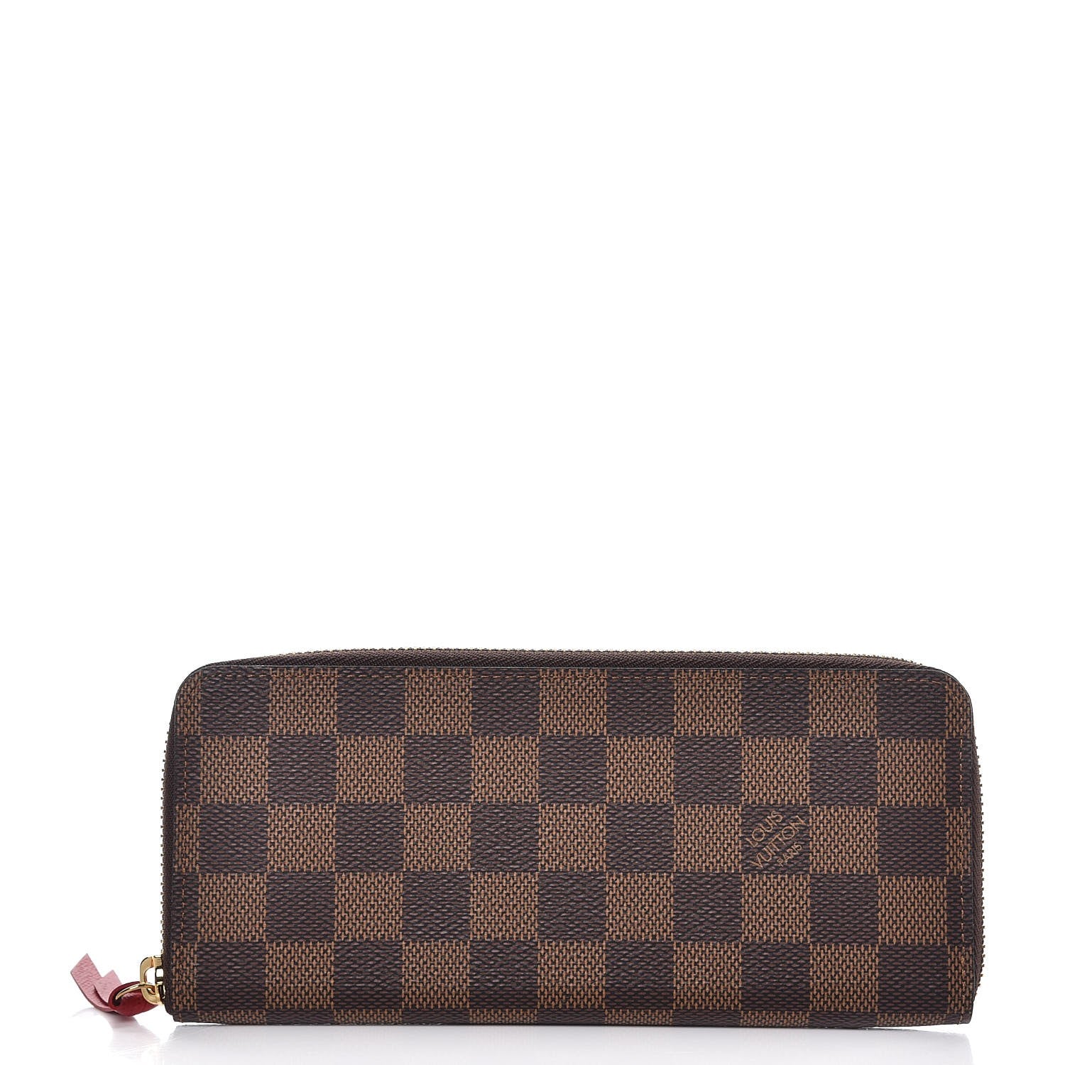 Louis Vuitton Damier Ebene Clemence Wallet Cherry 1 of 7