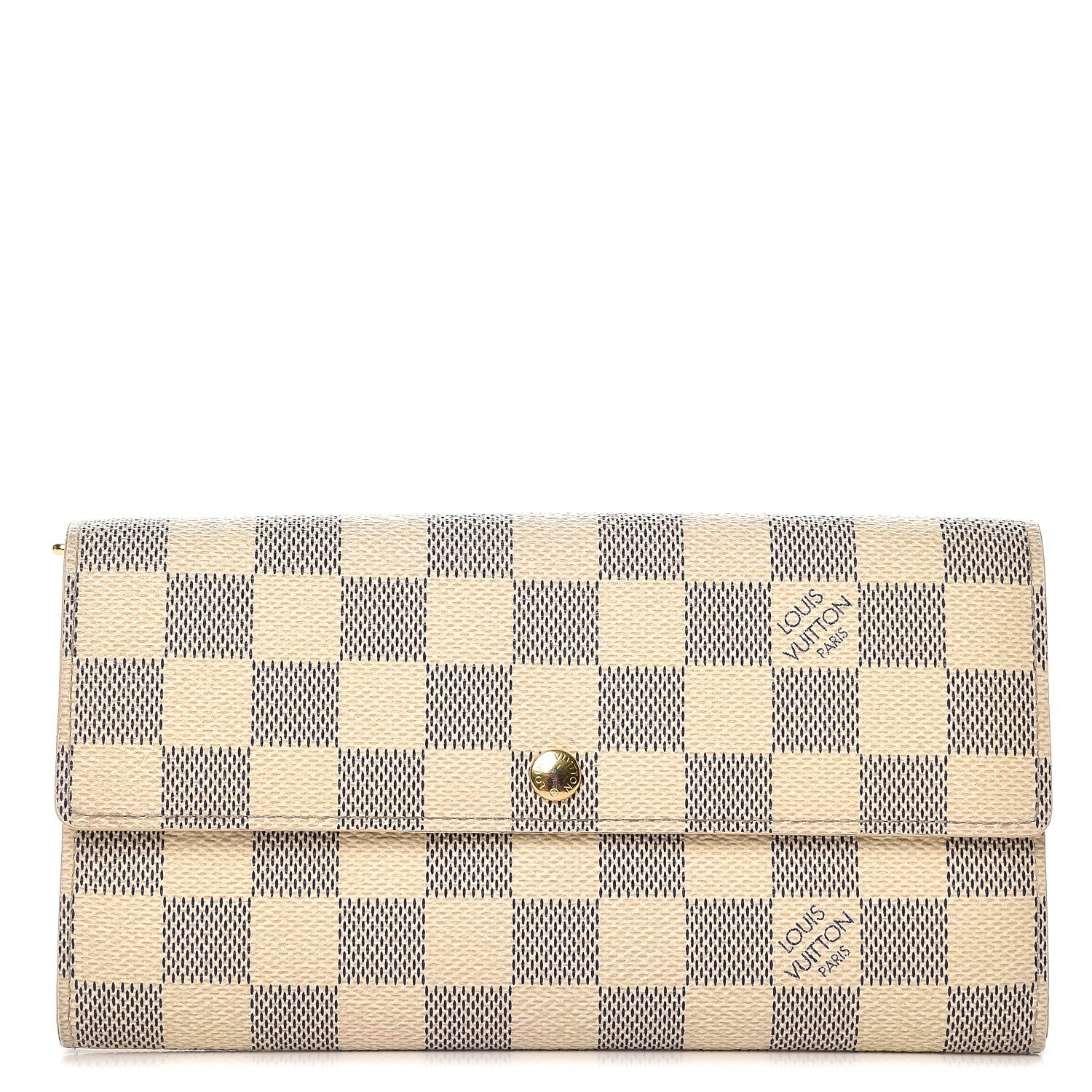 Louis Vuitton Damier Azur Sarah Wallet 1 of 9