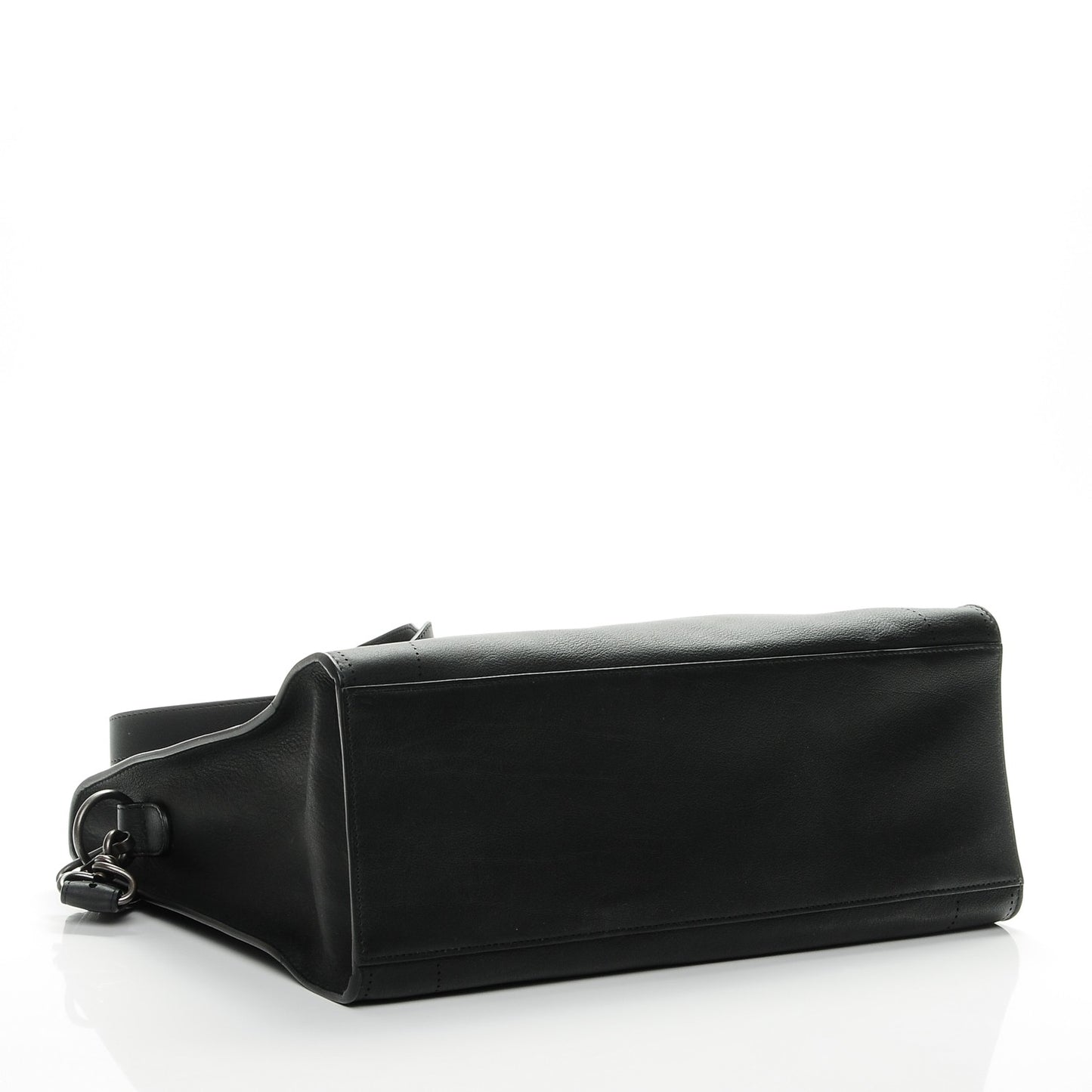 Veau Soyeux Perforated Blackout Hardware City Black