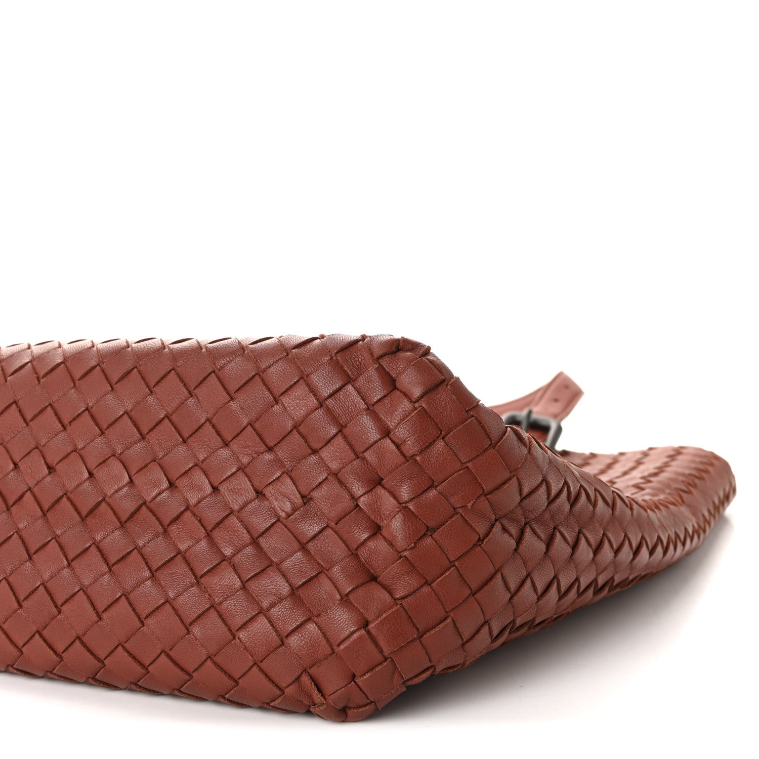 Bottega Veneta Nappa Intrecciato Light Calf Shopper Tote Corallo 9 of 9