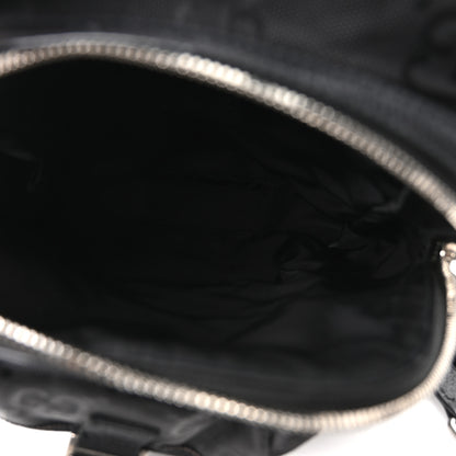Gucci Econyl Nylon Monogram Off The Grid Sling Backpack Black 4 of 10