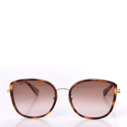 Gucci Cat Eye Sunglasses GG0606SK Havana 2 of 8