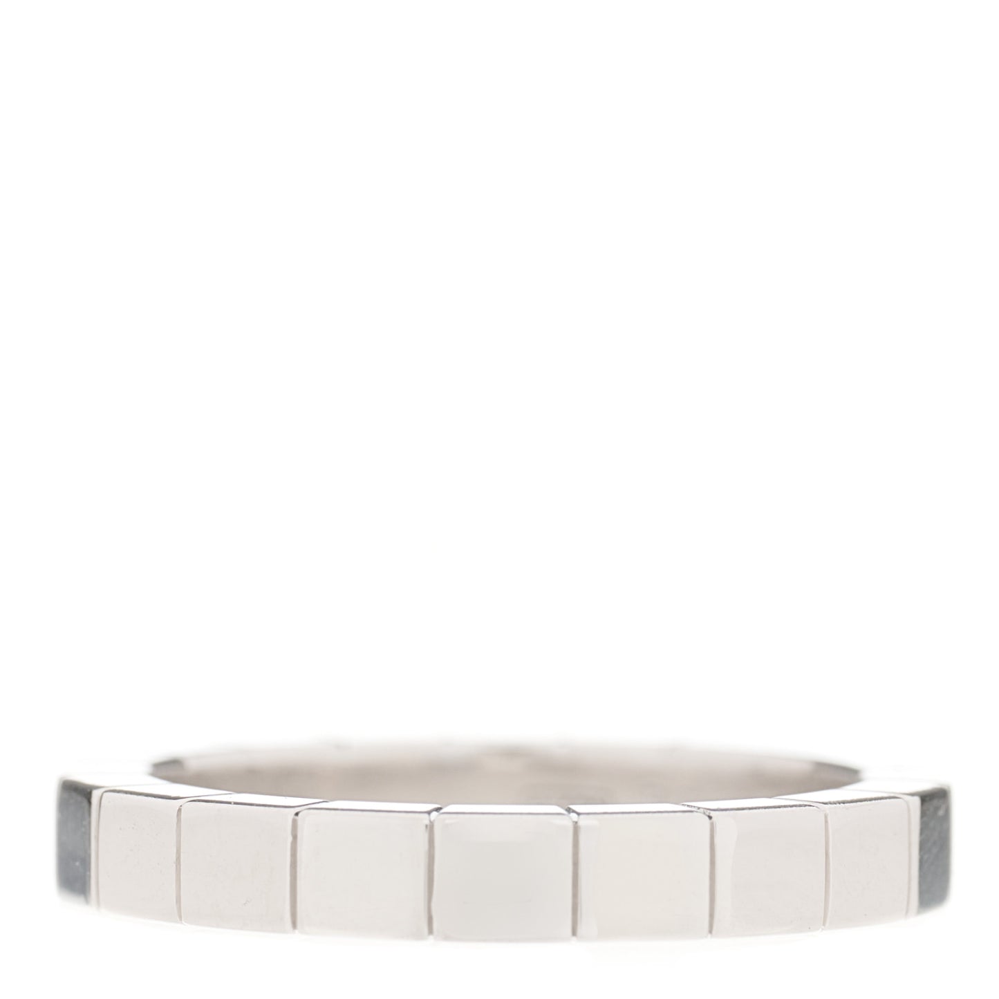 18K White Gold Lanieres Ring 51 5.75