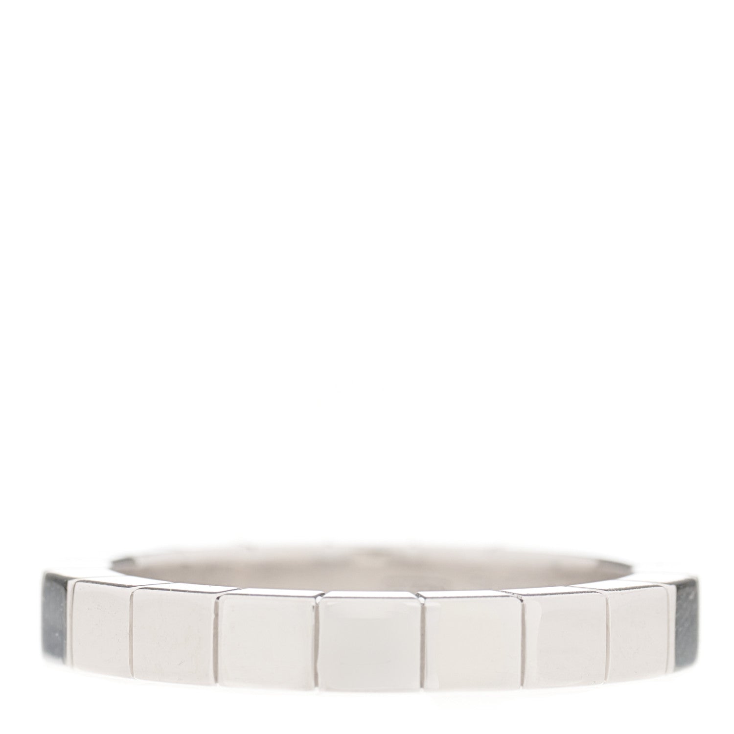 Cartier 18K White Gold Lanieres Ring 51 5.75 3 of 5