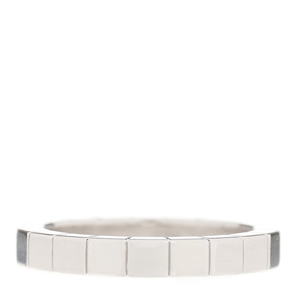 Cartier 18K White Gold Lanieres Ring 51 5.75 3 of 5