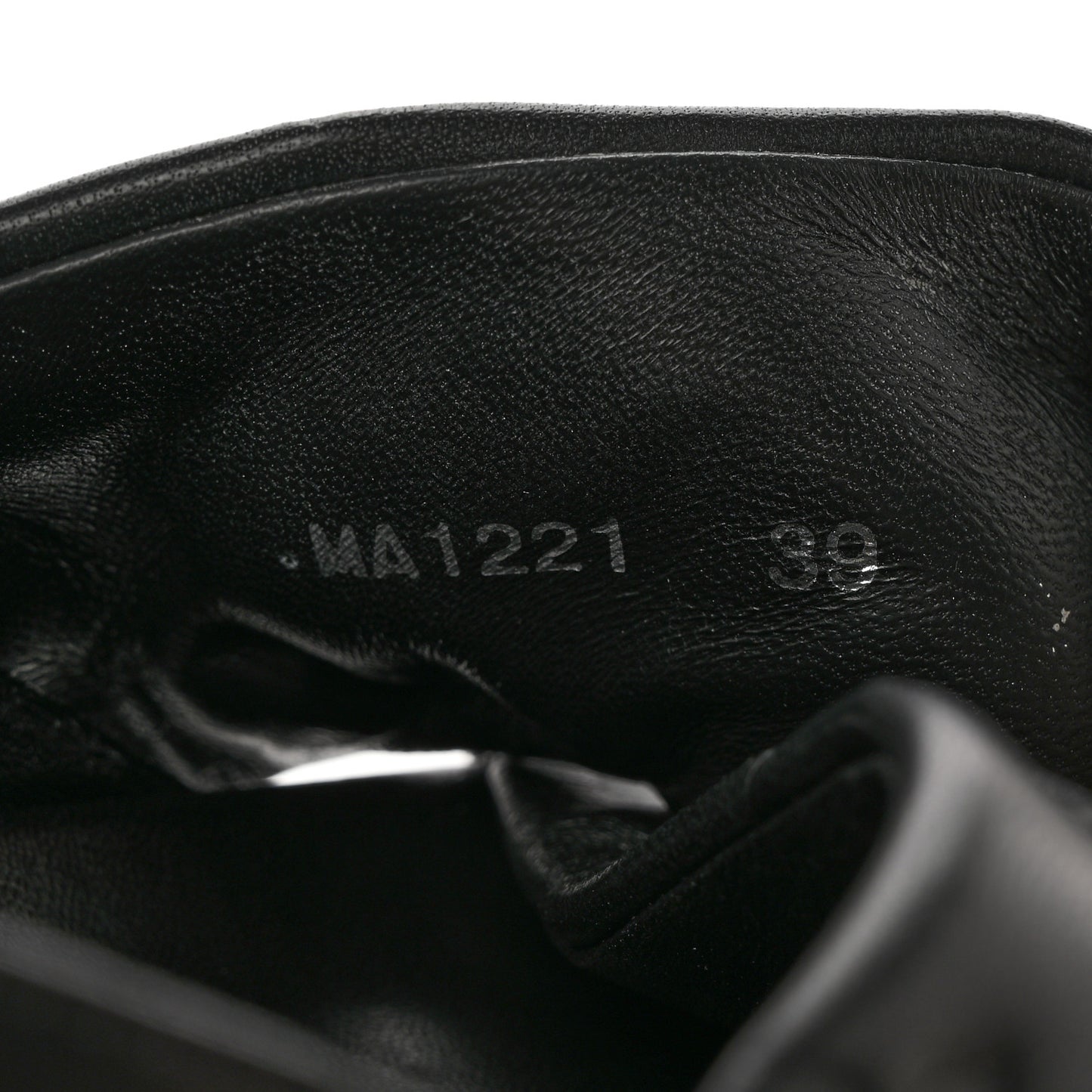 Lambskin Monogram Embossed Paseo Flat Comfort Sandals 39 Black