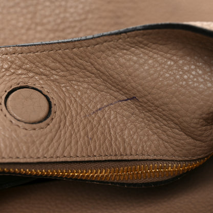 Prada Vitello Phenix Embossed Logo Hobo Caramel 10 of 10