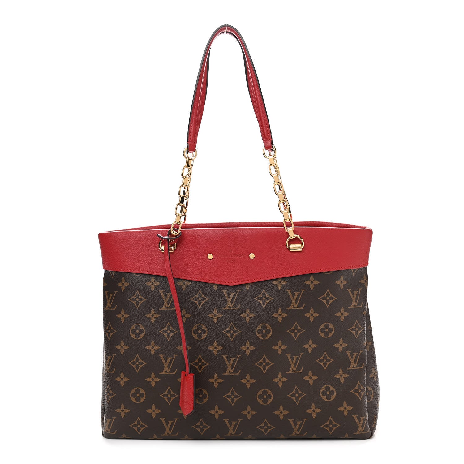Louis Vuitton Monogram Pallas Shopper Cherry 1 of 9
