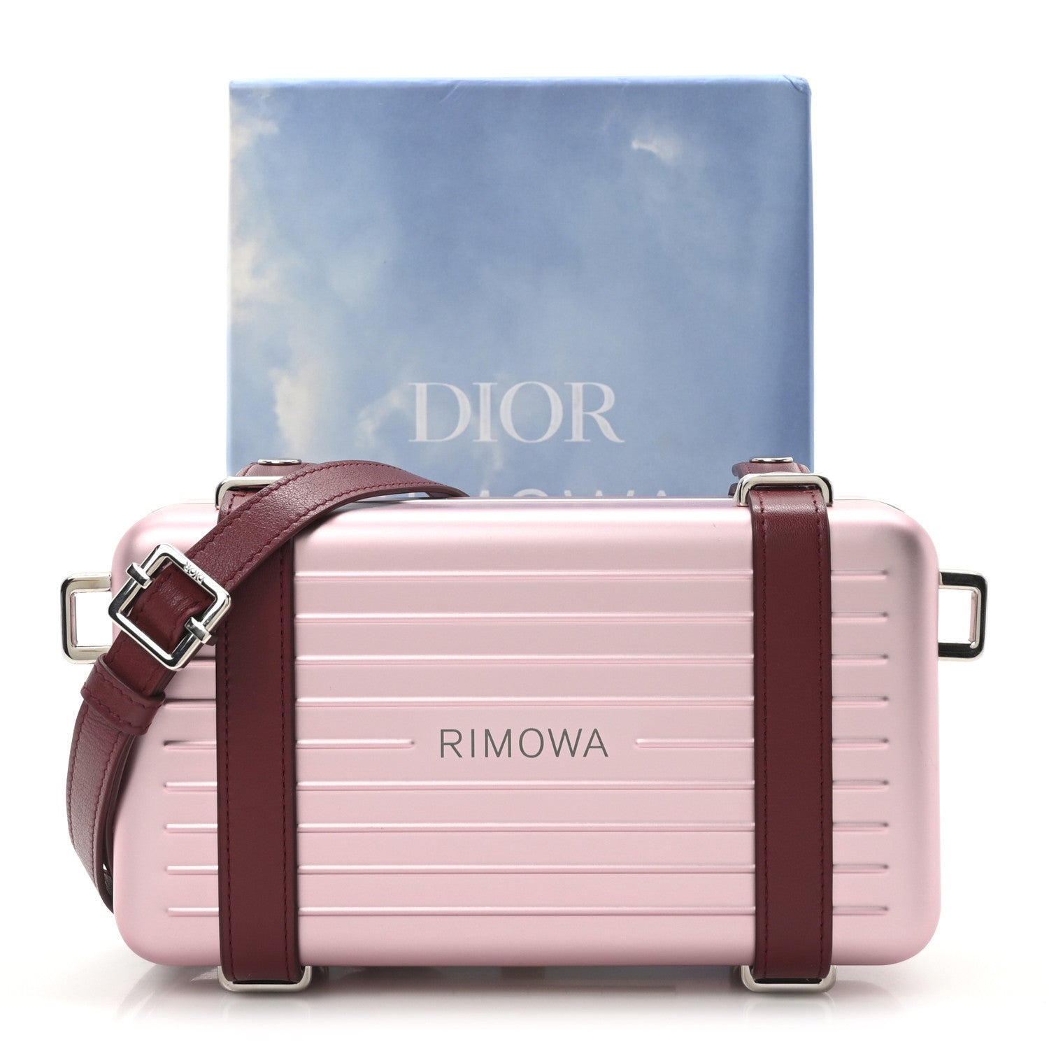 Christian Dior X RIMOWA Aluminum Personal Clutch On Strap Rose 10 of 10