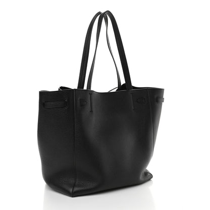 Celine Soft Grained Calfskin Small Belt Cabas Phantom Black 3 of 9