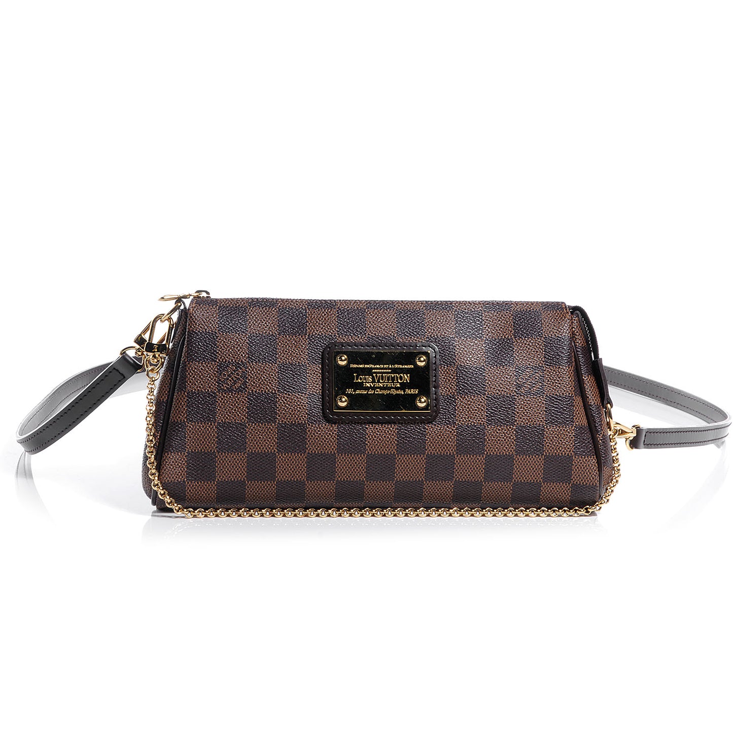 Damier Ebene Eva Clutch