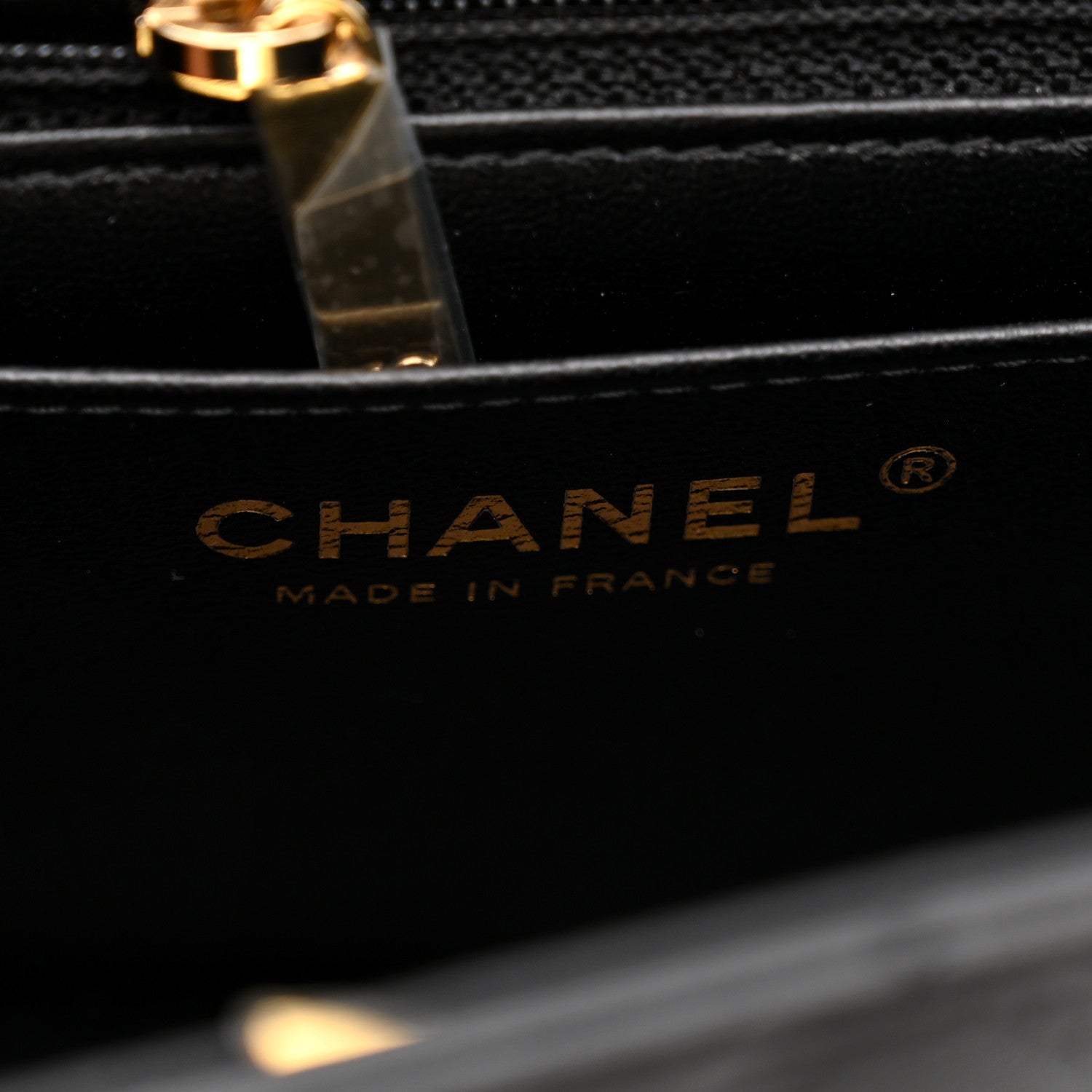 Chanel Lambskin Quilted Mini Rectangular Flap Black 6 of 11