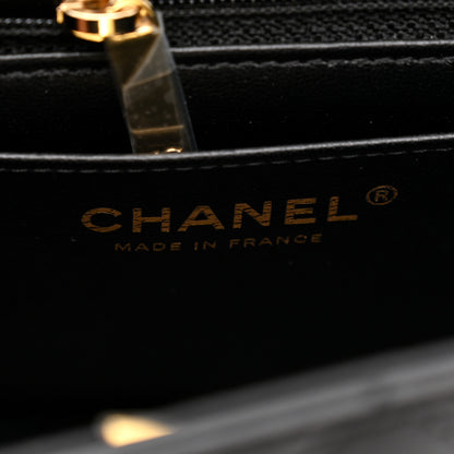 Chanel Lambskin Quilted Mini Rectangular Flap Black 6 of 11