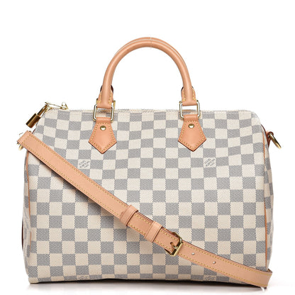 Louis Vuitton Damier Azur Speedy Bandouliere 30 1 of 11