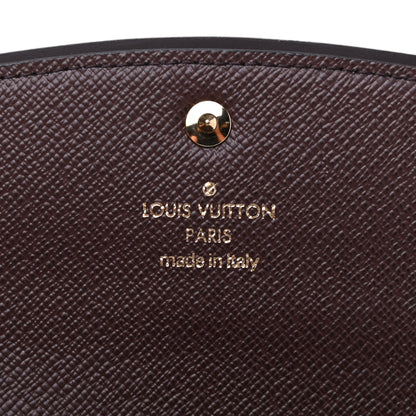 Louis Vuitton Damier Ebene Normandy Wallet Rose Ballerine 6 of 8