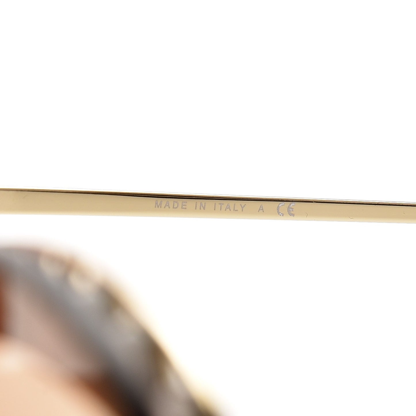 Acetate Metal Pearl Butterfly Sunglasses 4236-H Brown
